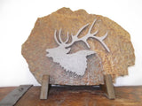 Stone Elk Plaque