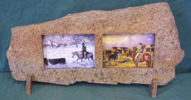 Multiple Opening Solid Stone Frame