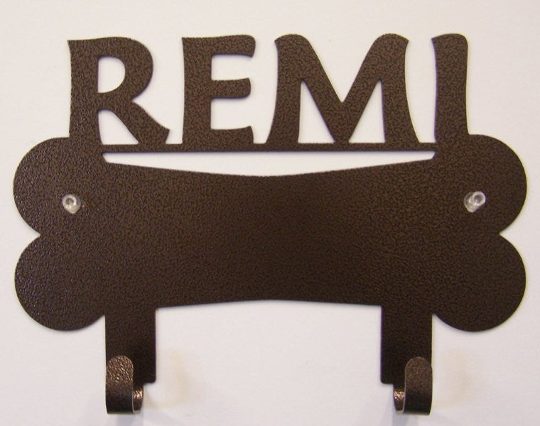 Personalized Dog Leash Holder