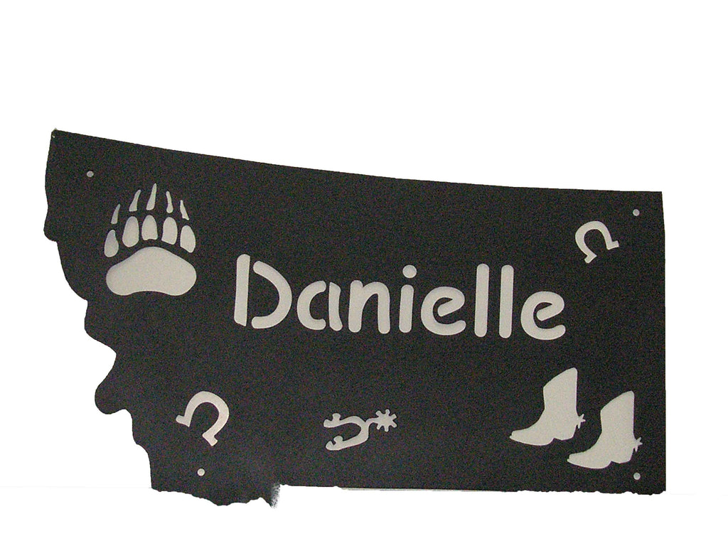 State Name Wall Art
