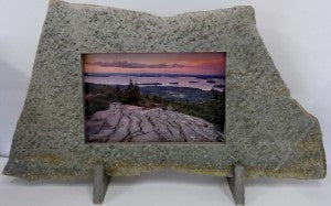 6"x9" Landscape Solid Stone Frame (Sale)